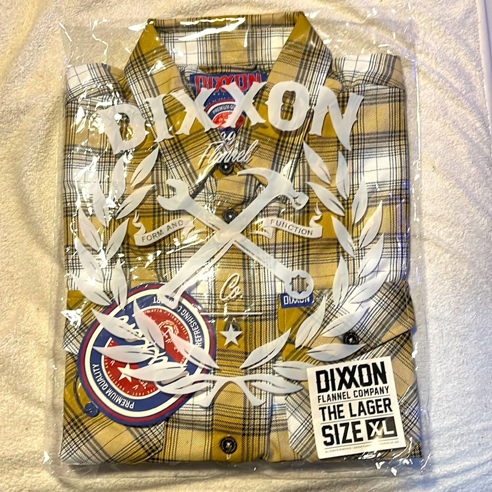 Dixxon lagger long sleeve flannel XL